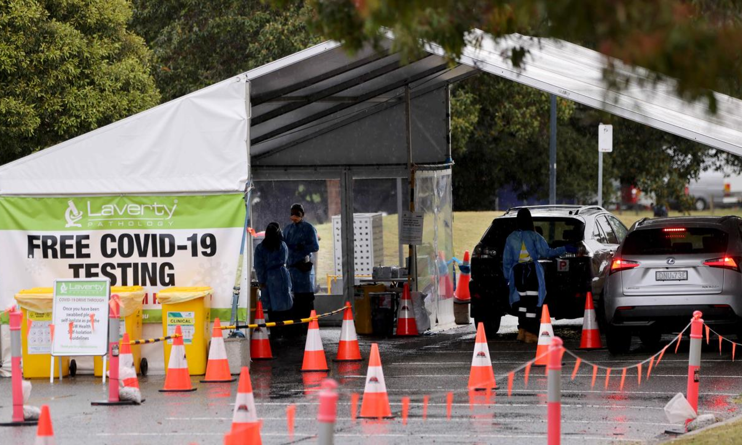 Laverty Covid Testing Sites